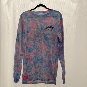 Surf Style Tie-Dye Long Sleeve Tee